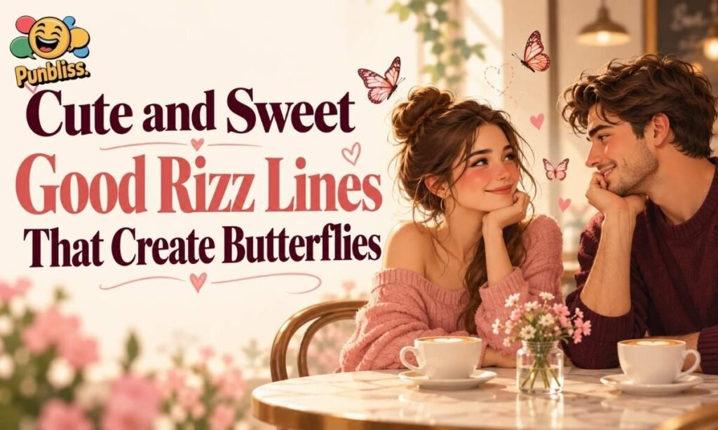 Cute and Sweet Good Rizz Lines That Create Butterflies