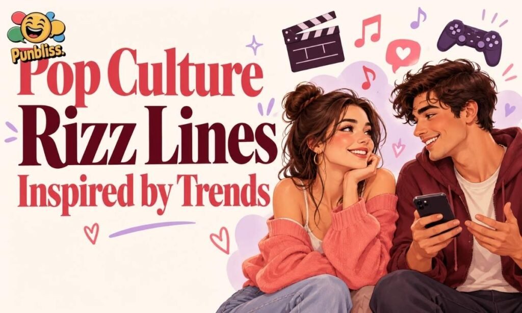 Pop Culture Rizz Lines Inspired by Trends