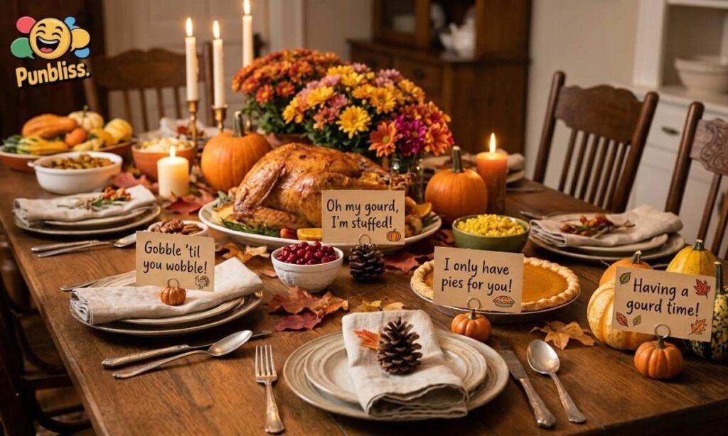 Thanksgiving Fall Puns for Family Gatherings