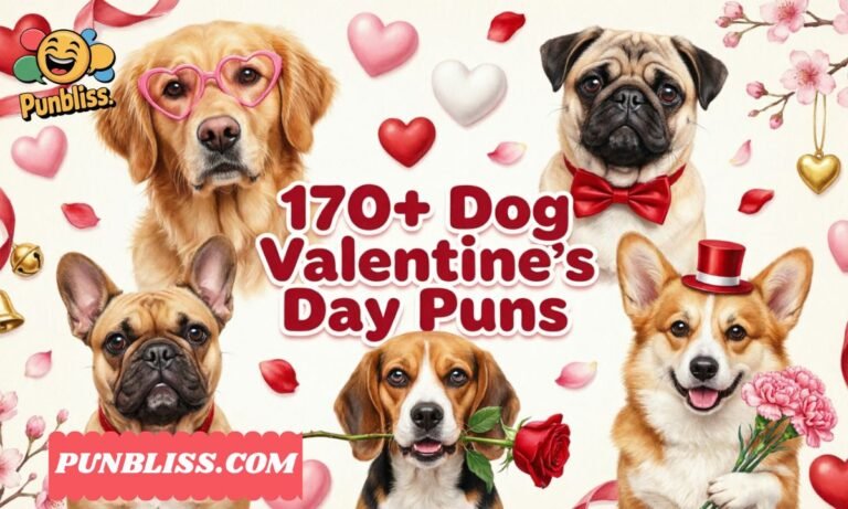 170+ Dog Valentine’s Day Puns