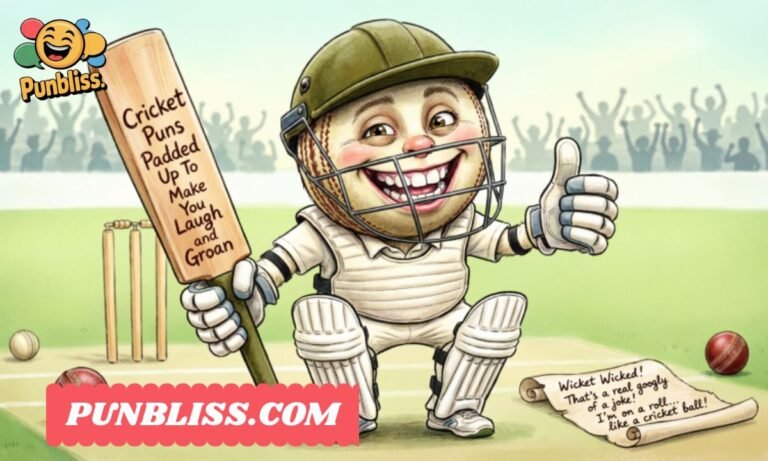 185+ Cricket Puns
