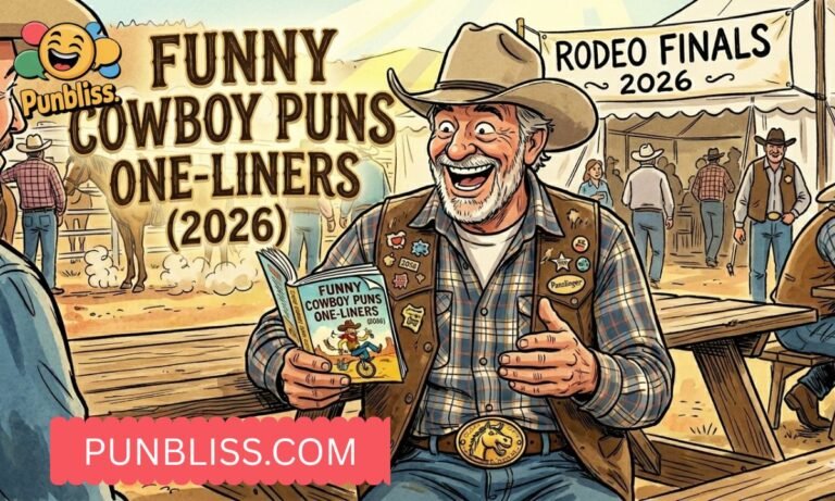 185+ Funny Cowboy Puns One-Liners (2026)