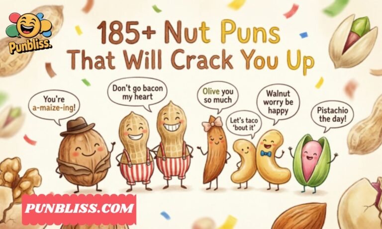 185+ Nut Puns That Will Crack You Up