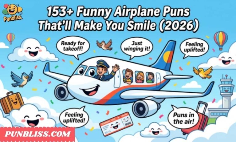 153+ Funny Airplane Puns