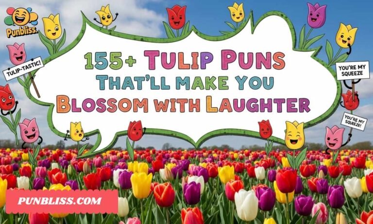 155+ Tulip Puns That’ll Make You Blossom with Laughter