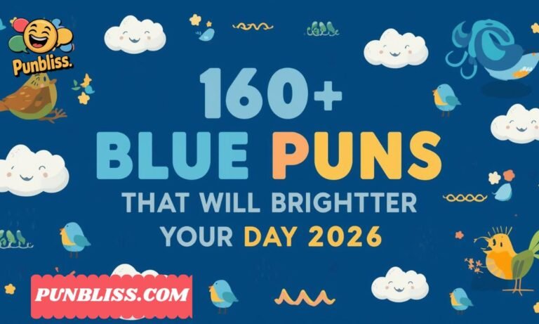 160+ Blue Puns That Will Brighten Your Day 2026
