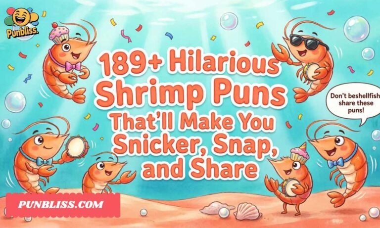 189+ Hilarious Shrimp Puns That’ll Make You Snicker, Snap, and Share