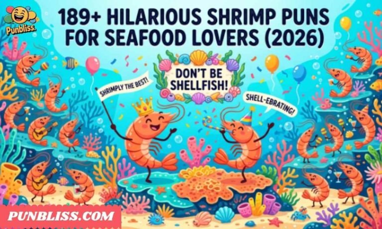 189+ Hilarious Shrimp Puns for Seafood