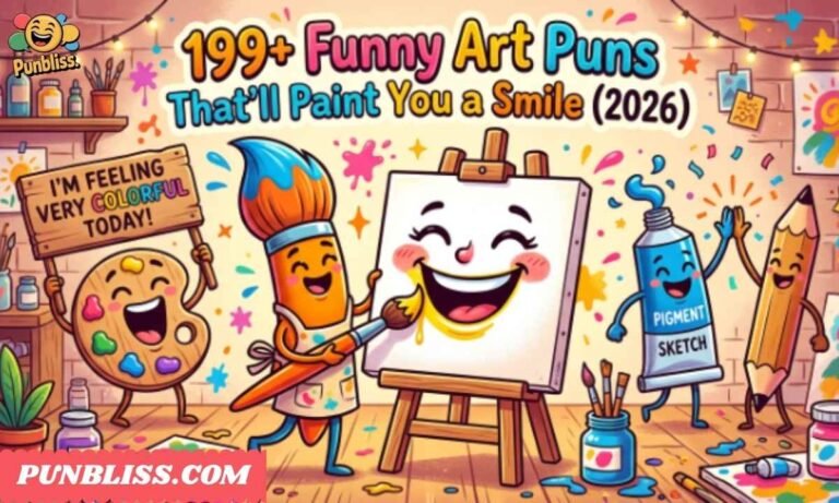 199+ Funny Art Puns