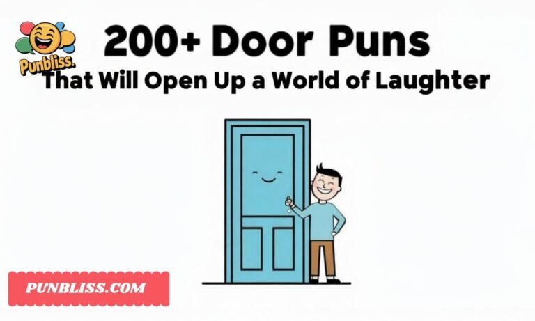 200+ Door Puns That Will Open Up a World of Laughter