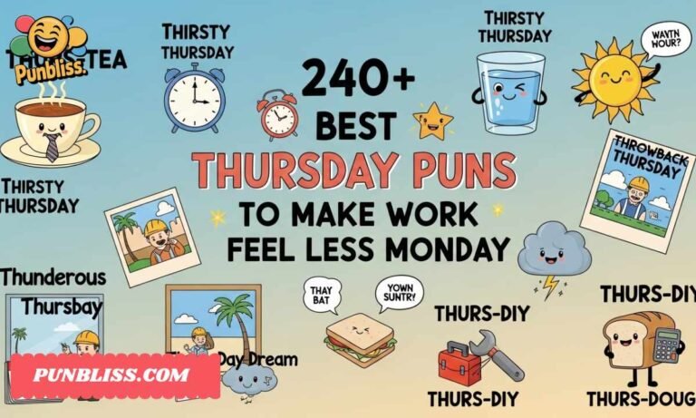 240+ Best Thursday Puns to Make Work Feel Less Monday