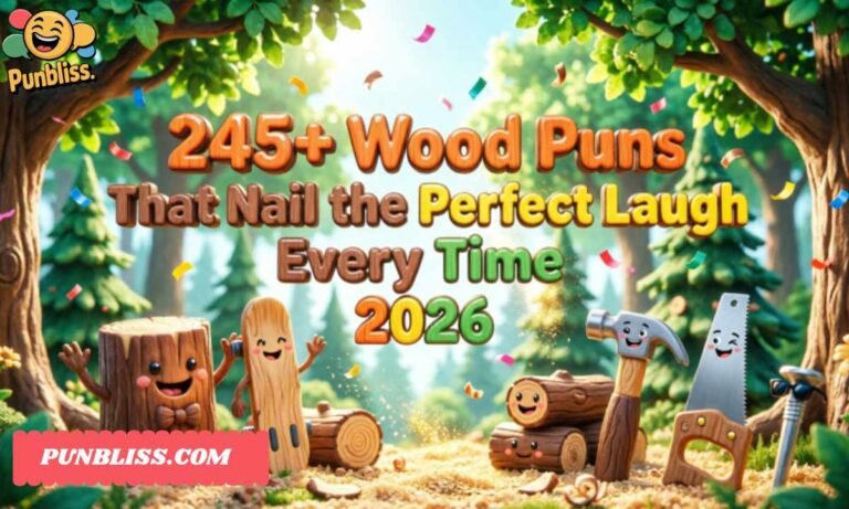 245+ Wood Puns That Nail the Perfect Laugh Every Time (2026)
