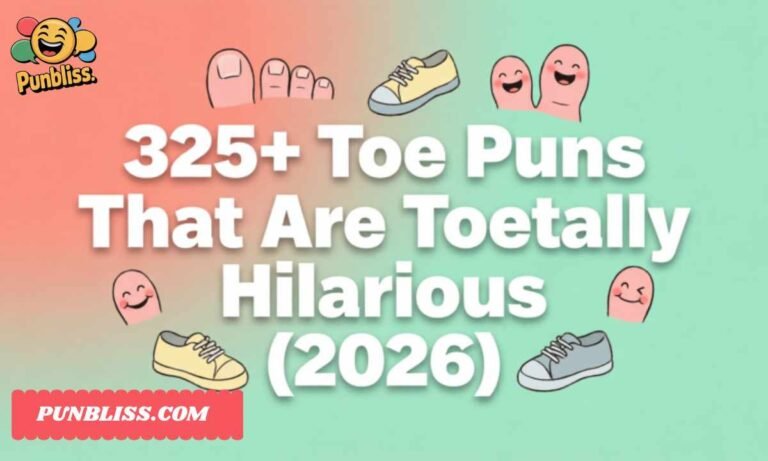325+ Toe Puns That Are Toetally Hilarious (2026)