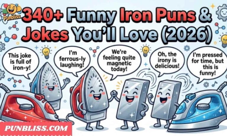 340+ Funny Iron Puns & Jokes