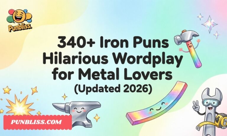 340+ Iron Puns Hilarious Wordplay for Metal Lovers (Updated 2026)