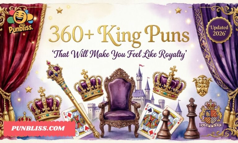 360+ King Puns That Will Make You Feel Like Royalty (Updated 2026)