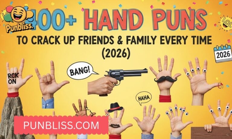 400+ Hand Puns