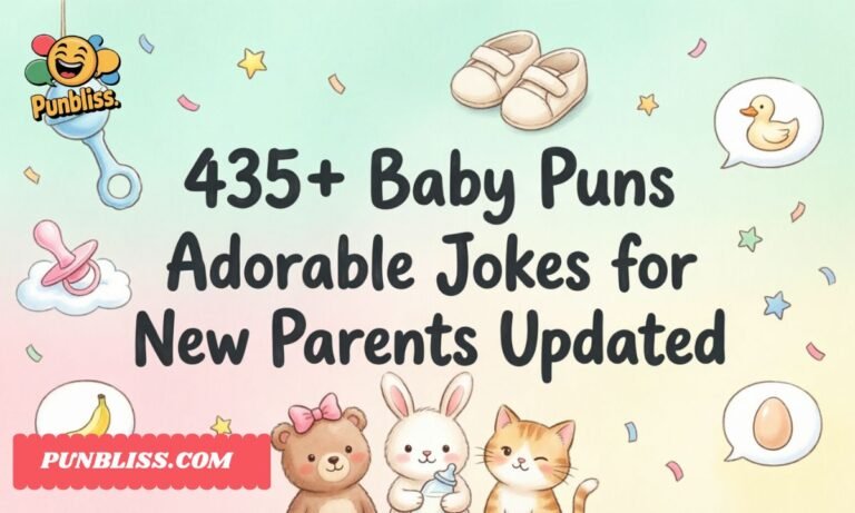 435+ Baby Puns Adorable Jokes for New Parents Updated