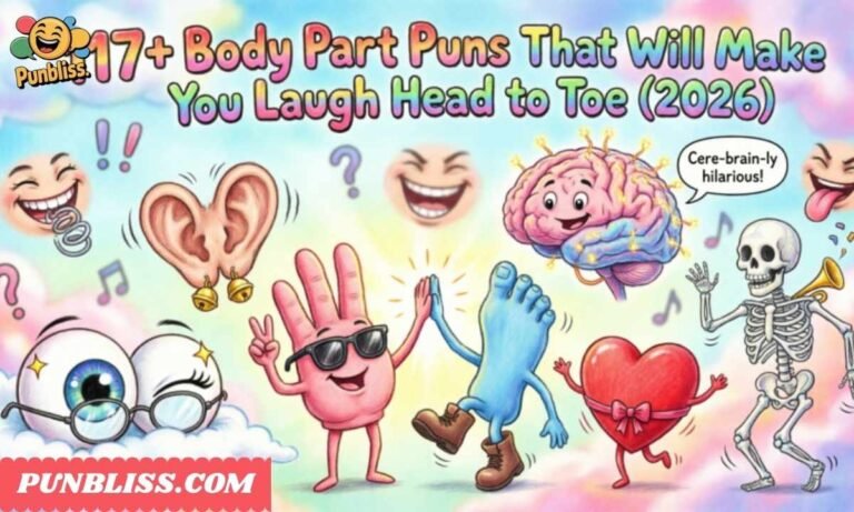 117+ Body Part Puns