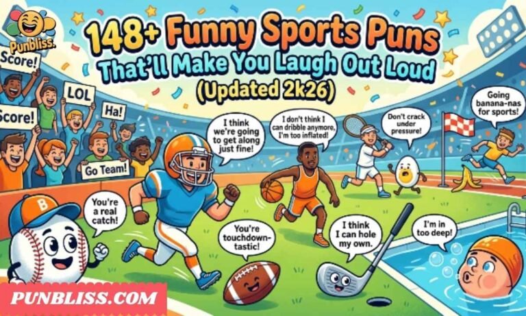 148+ Funny Sports Puns