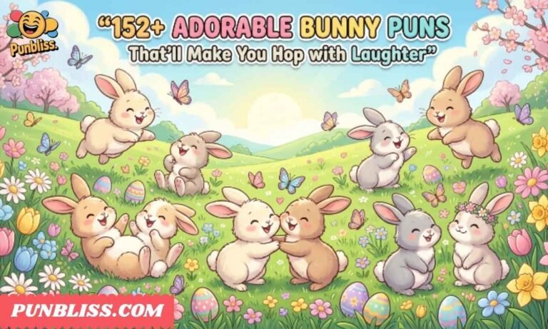 152+ Adorable Bunny Puns