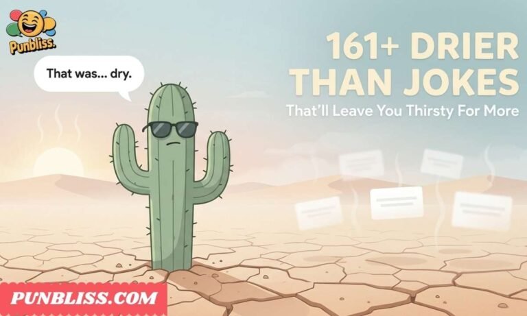 161 Plus Drier Than Jokes