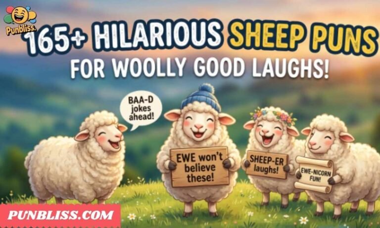 165+ Hilarious Sheep Puns