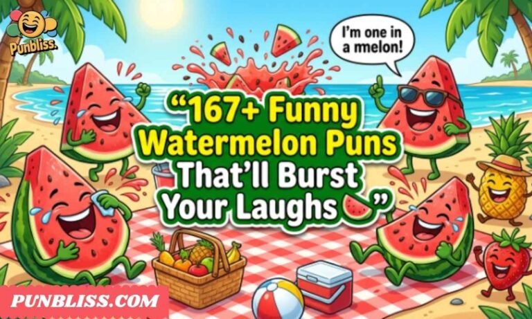 167+ Funny Watermelon Puns