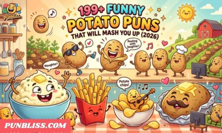 199+ Funny Potato Puns