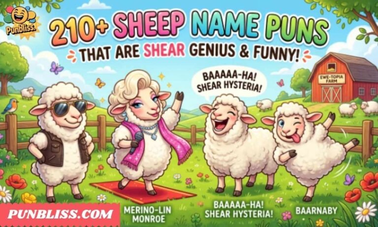 210+ Sheep Name Puns