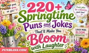 220+ Springtime Puns and Jokes That’ll Make You Bloom with Laughter 220+ Springtime Puns and Jokes