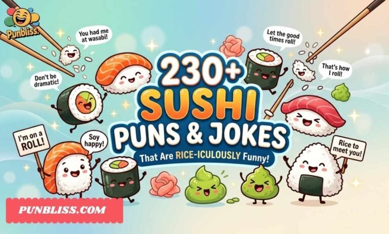 230+ Sushi Puns and Jokes That Are Rice-iculously Funny
