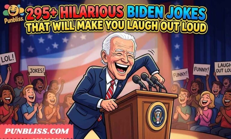 295+ Hilarious Biden Jokes