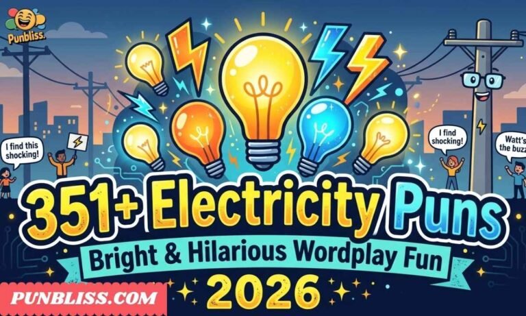351+ Electricity Puns Bright & Hilarious Wordplay Fun 2026