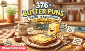 376+ Butter Puns Spread the Laughs with Hilarious Jokes 2026 376+ Butter Puns Spread the Laughs