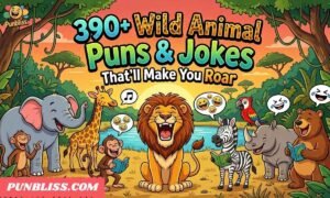 390+ Wild Animal Puns & Jokes That’ll Make You Roar