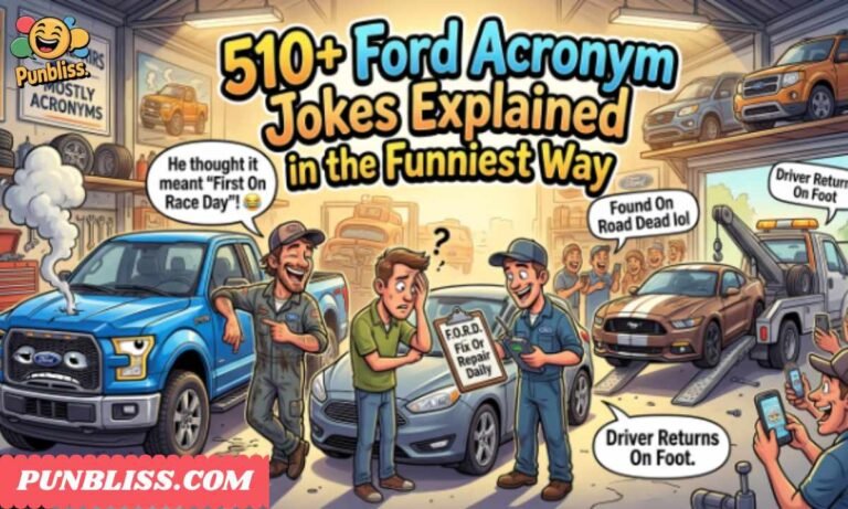 510+ Ford Acronym Jokes
