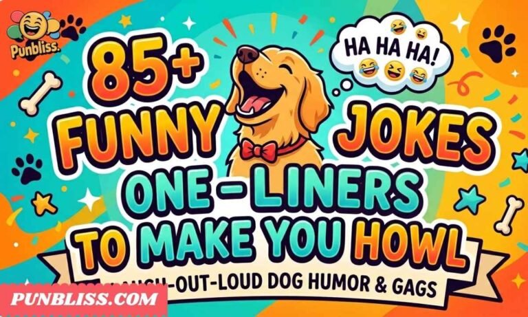 85+ Funny Dog Jokes & One-Liners