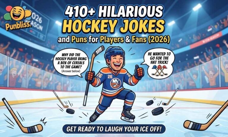 Hilarious Hockey Jokes and Puns