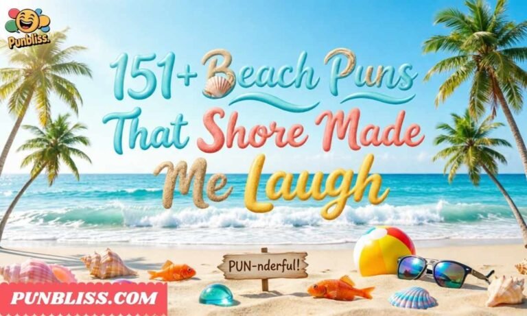 151+ Beach Puns