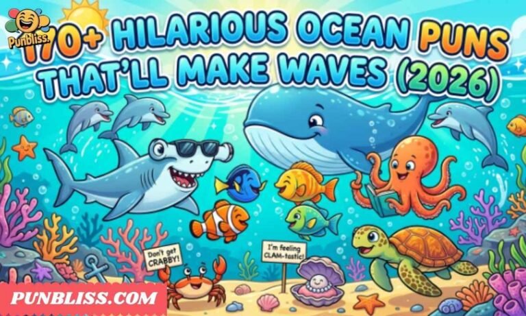 170+ Hilarious Ocean Puns