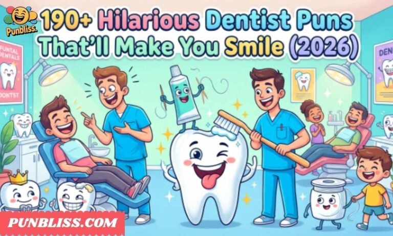 190+ Hilarious Dentist Puns