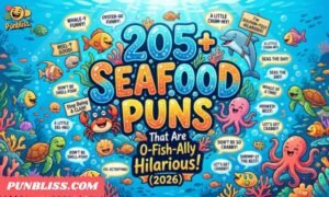 205+ Seafood Puns That Are O-Fish-Ally Hilarious (2026) 205+ Seafood Puns