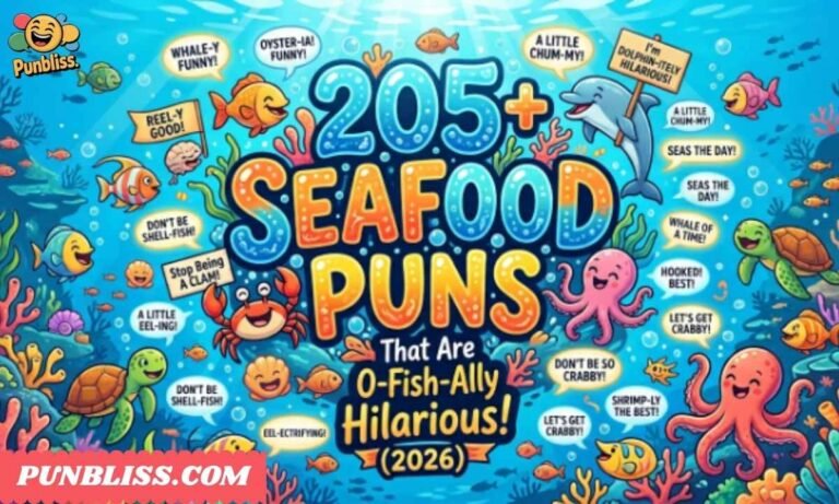 205+ Seafood Puns