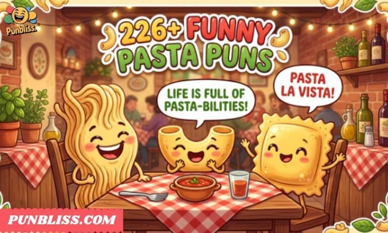 226+ Funny Pasta Puns