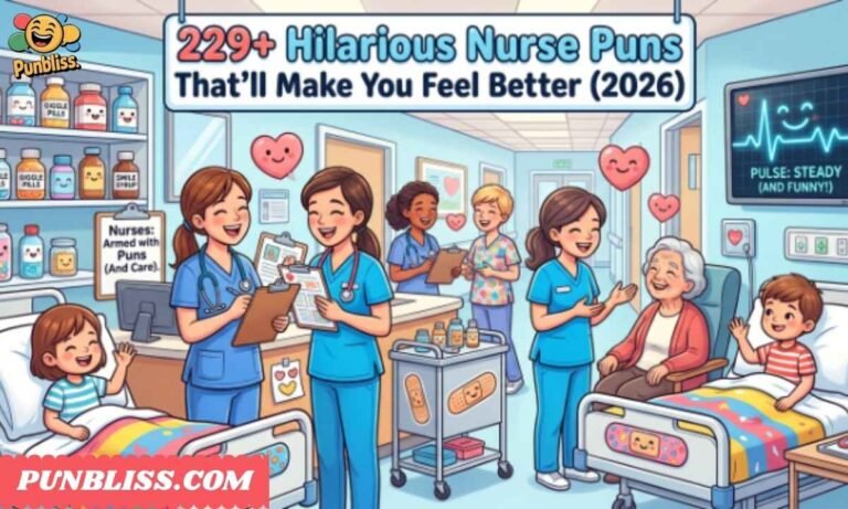 229+ Hilarious Nurse Puns