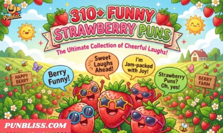310+ Funny Strawberry Puns