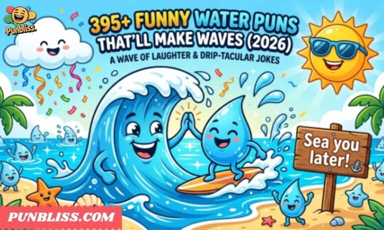 395+ Funny Water Puns