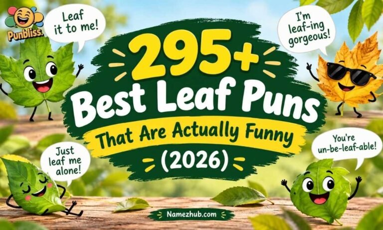 Best Leaf Puns