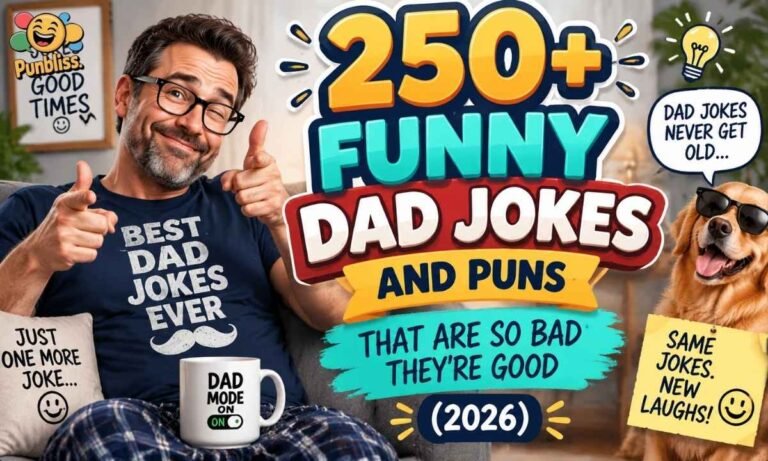 Funny Dad Jokes and Puns